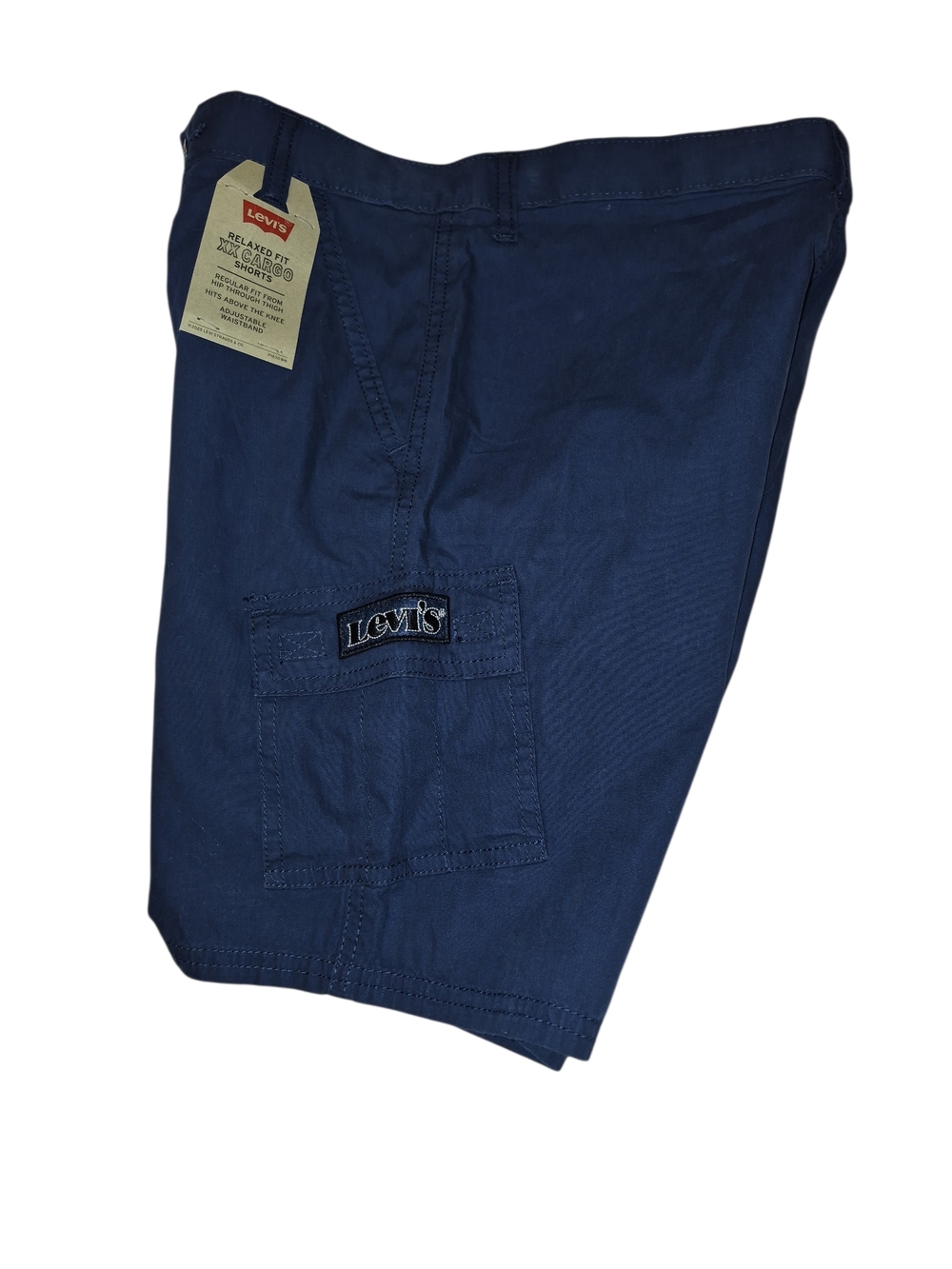 Levi's Kids Navy Relaxed Fit Cargo Casual Shorts